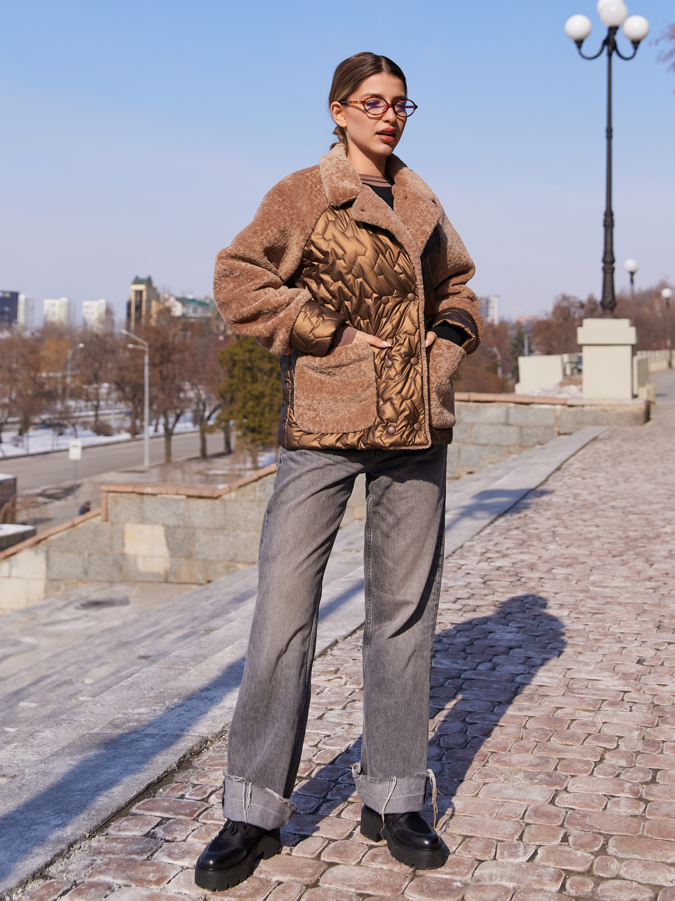 Демісезонна куртка MilaNova модель Куртка К-308 шоколад Фото