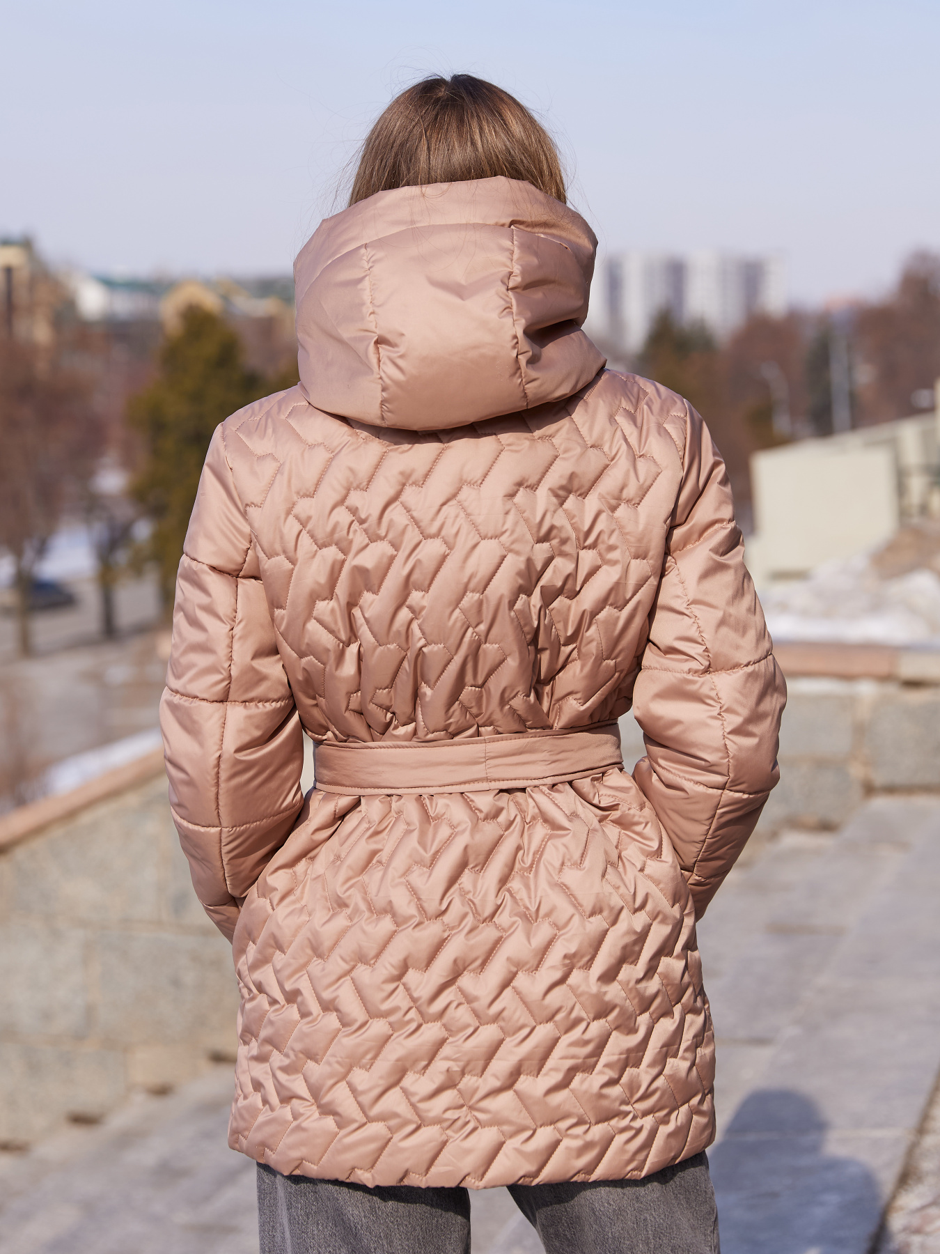 Демісезонна куртка MilaNova модель Куртка К-320 капучино Фото