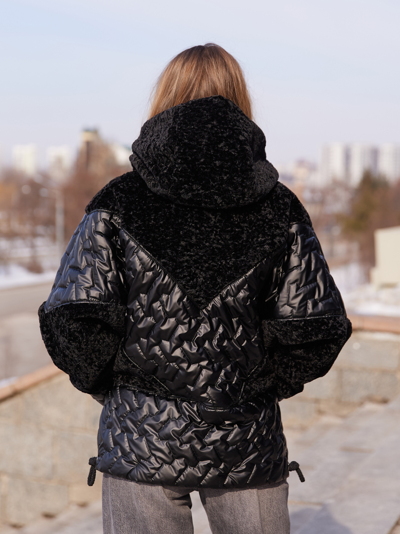 Куртки та дублянки MilaNova модель Куртка К-357 черный Фото