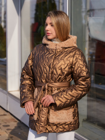 Демісезонна куртка MilaNova модель Куртка К-363 кемел Фото