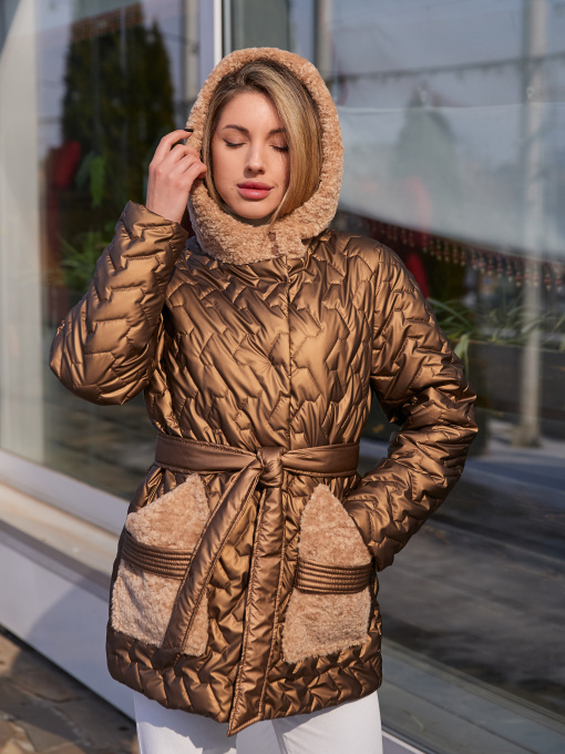 Демисезонная куртка MilaNova модель Куртка К-363 кемел Фото