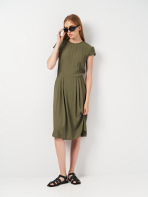 Сукня міді H&M модель 2001071ral_Хаки Фото