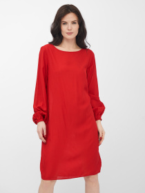 Платье мини H&M модель 2147600sdm_Красный Фото