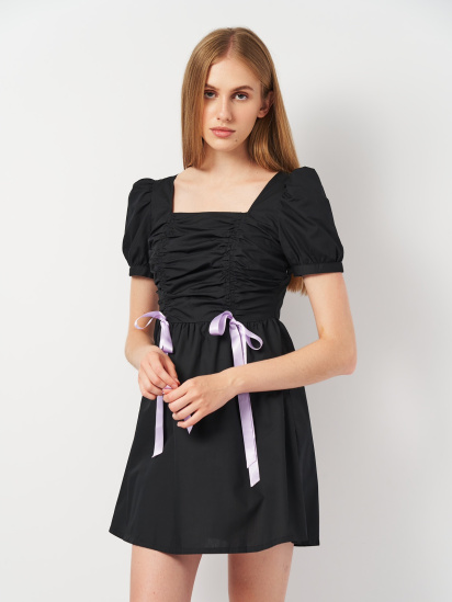 Сукня міні H&M модель 2484897ral_Черный - фото