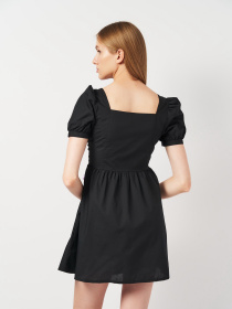 Платье мини H&M модель 2484897ral_Черный Фото