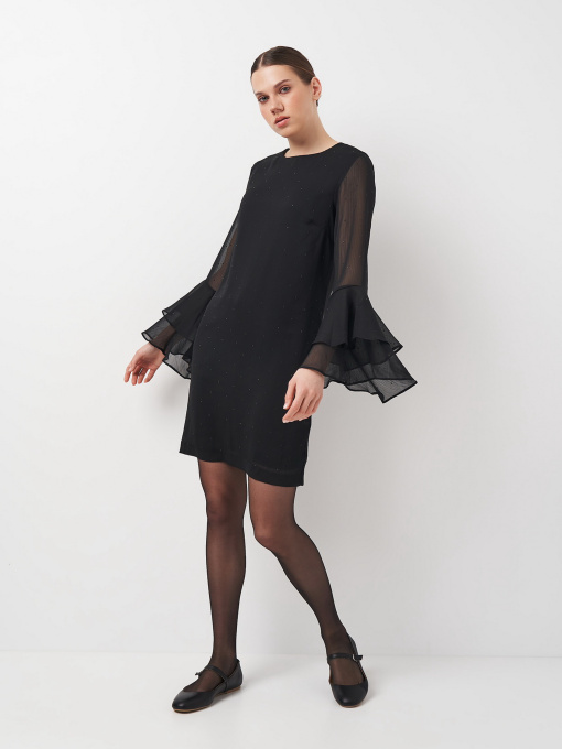 Сукня міні H&M модель 5461506log_Черный Фото