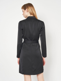 Платье мини H&M модель 9267332bar_Черный Фото