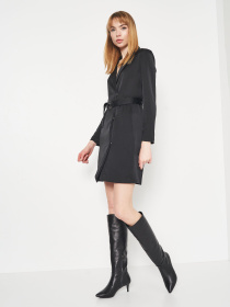 Платье мини H&M модель 9267332bar_Черный Платье мини H&M модель 9267332bar_Черный Фото