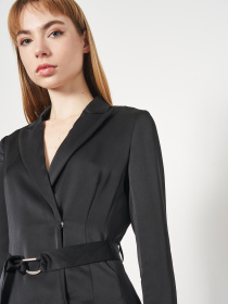 Платье мини H&M модель 9267332bar_Черный Платье мини H&M модель 9267332bar_Черный Фото