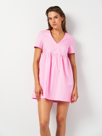 Платье мини H&M модель 9485682ral_Розовый - фото