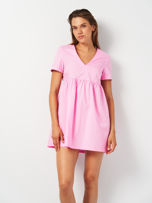 Платье мини H&M модель 9485682ral_Розовый Фото