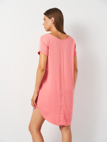 Платье-футболка H&M модель 9668663ral_Розовый Фото