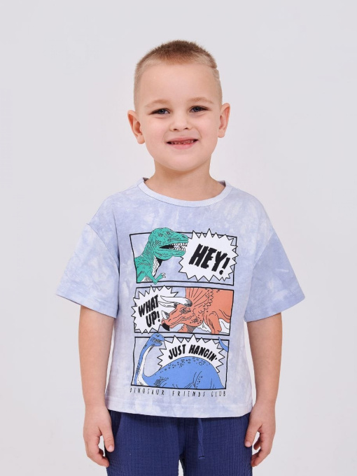 Футболка SMIL модель smil_110844-goluboj Фото