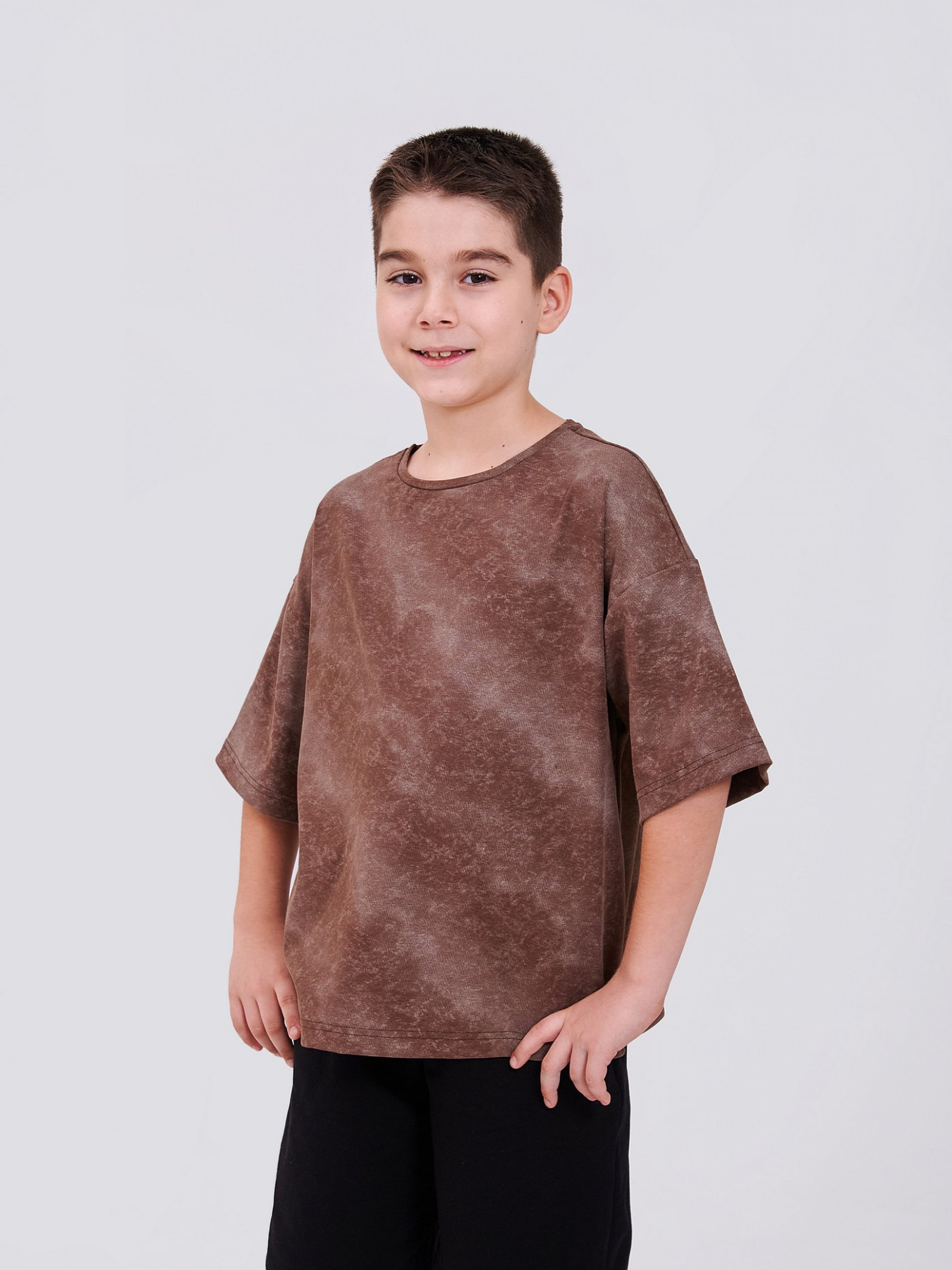 Футболка SMIL модель smil_110847-koricnevyj Фото