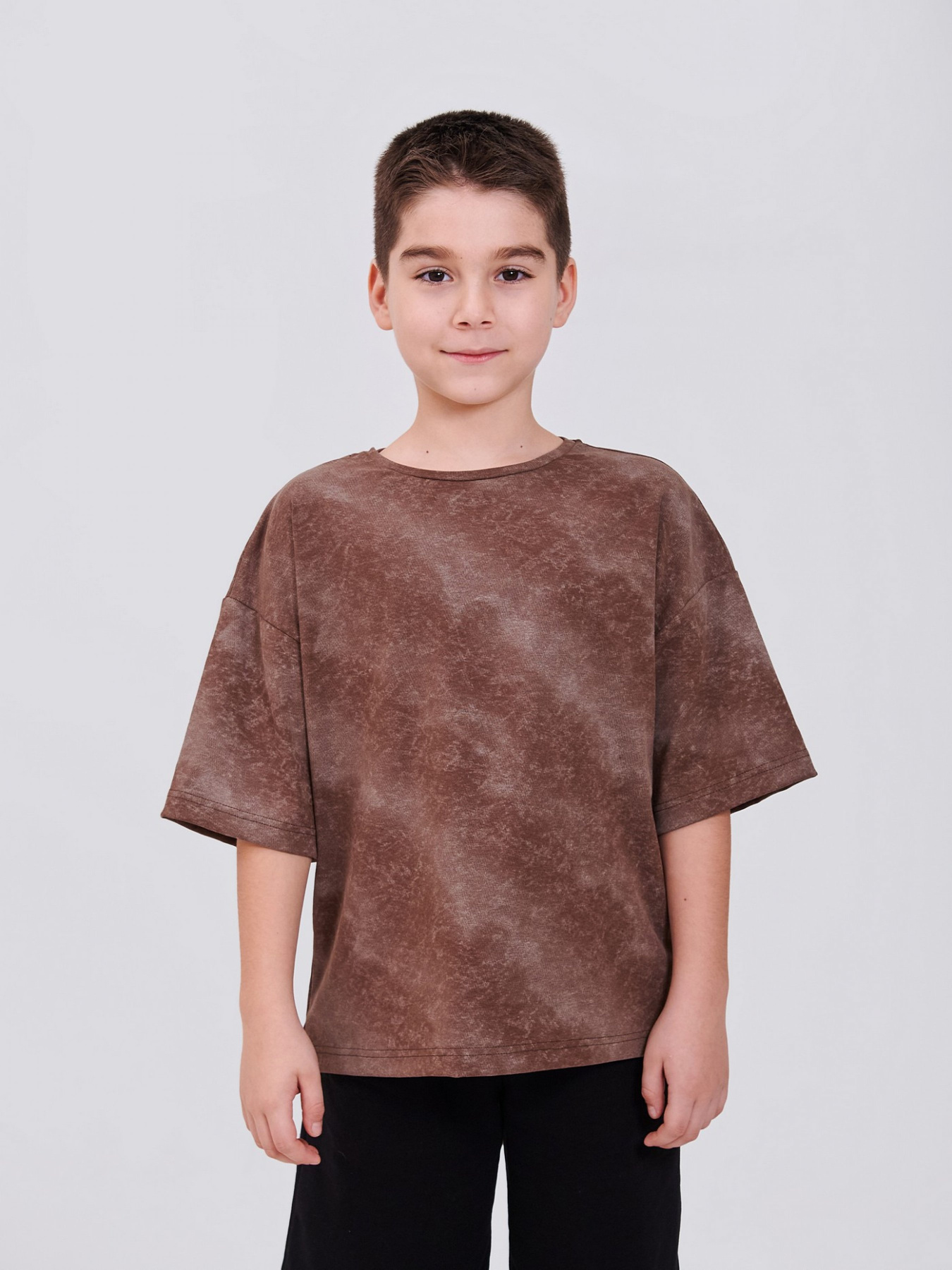 Футболка SMIL модель smil_110847-koricnevyj Фото