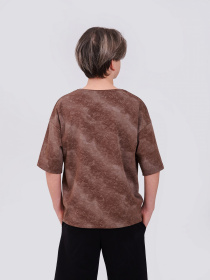 Футболка SMIL модель smil_110848-koricnevyj Фото