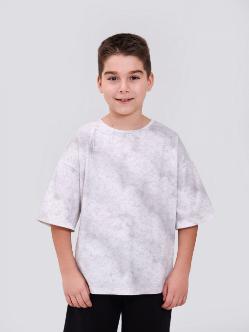 Футболка SMIL модель smil_110847-svetlo-seryj Фото