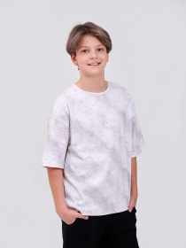 Футболка SMIL модель smil_110848-svetlo-seryj Фото