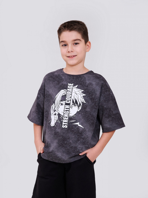 Футболка SMIL модель smil_110847-cernyj Фото