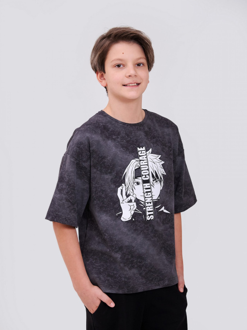 Футболка SMIL модель smil_110848-cernyj Фото