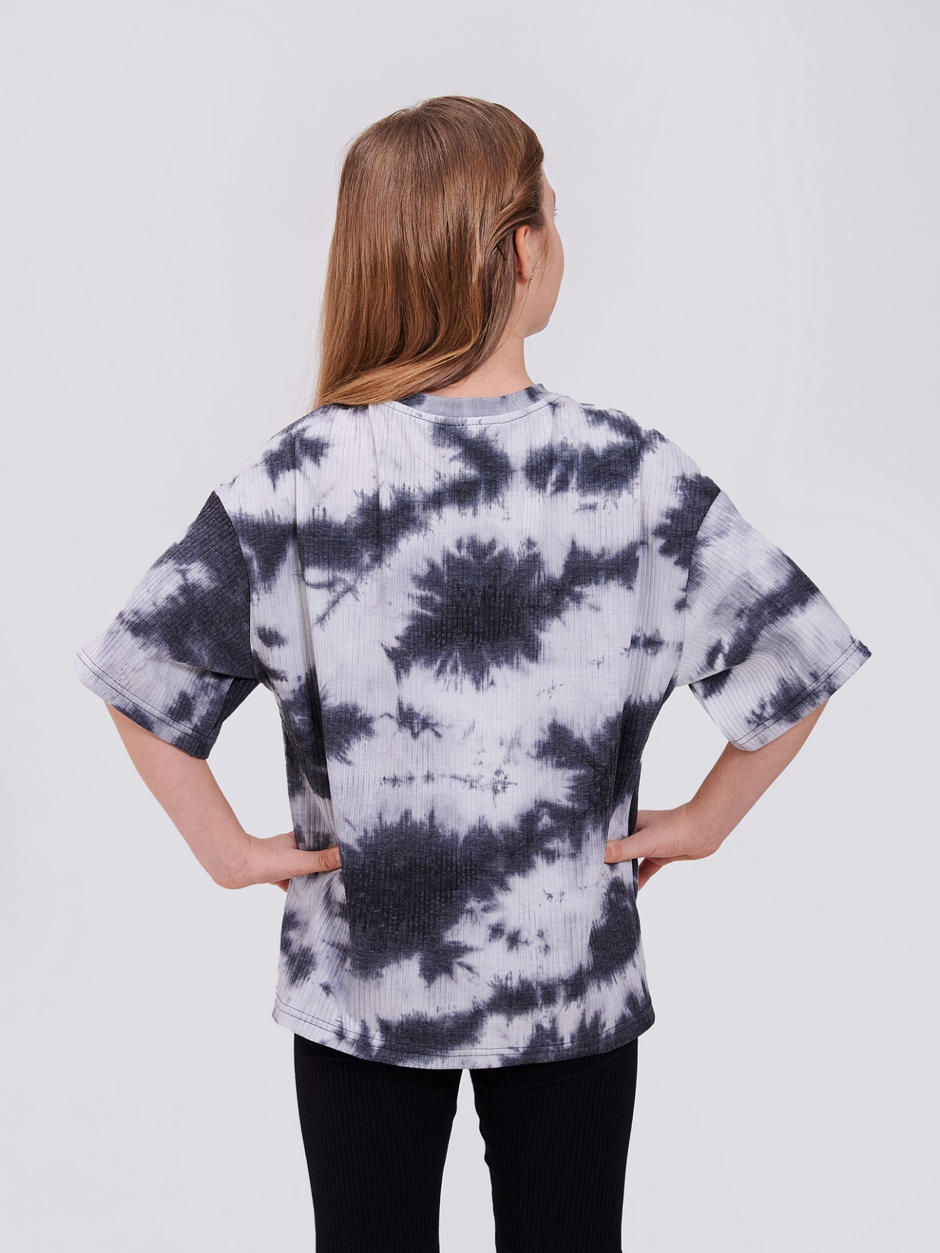 Футболка SMIL модель smil_110153-belyj-s-cernym Фото