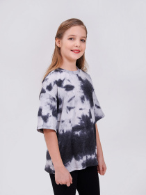 Футболка SMIL модель smil_110153-belyj-s-cernym Футболка SMIL модель smil_110153-belyj-s-cernym Фото