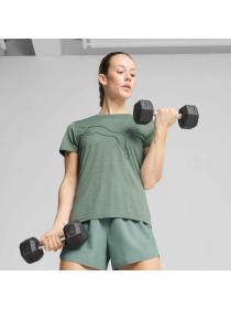 Футболка спортивная PUMA Tad Essential W Heather Tee модель 525893 Фото