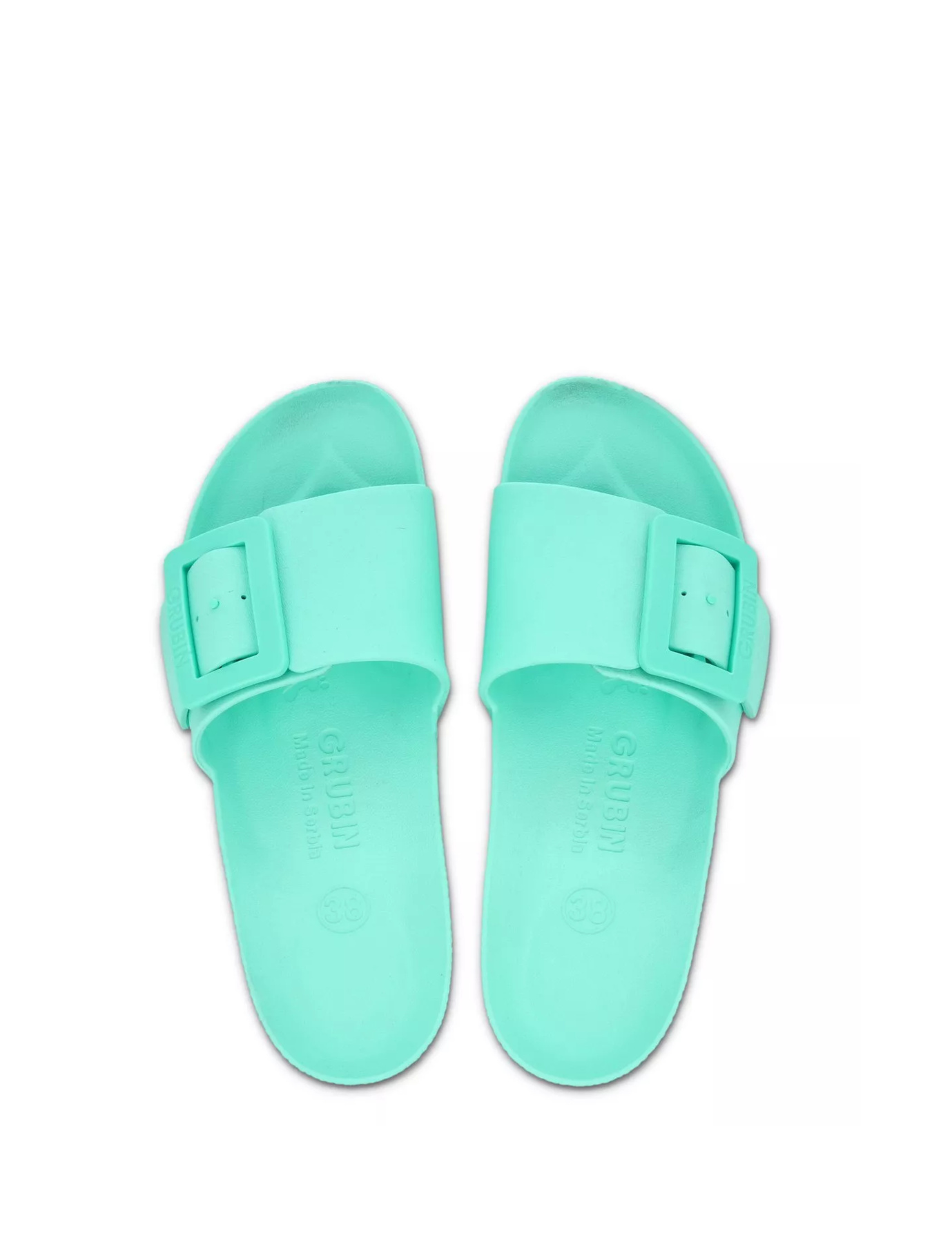 Шлепанцы Grubin модель gr-3293700_mint Фото
