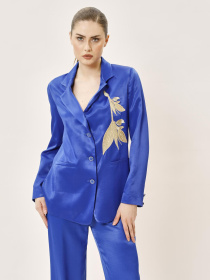 Жакет Sassofono модель A242-SF-302241_электрик синий Фото