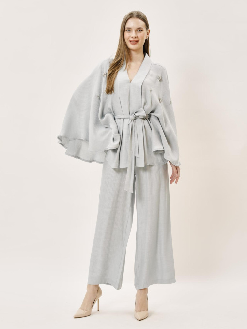 Костюм Sassofono модель A242-SF-306501_серый Фото