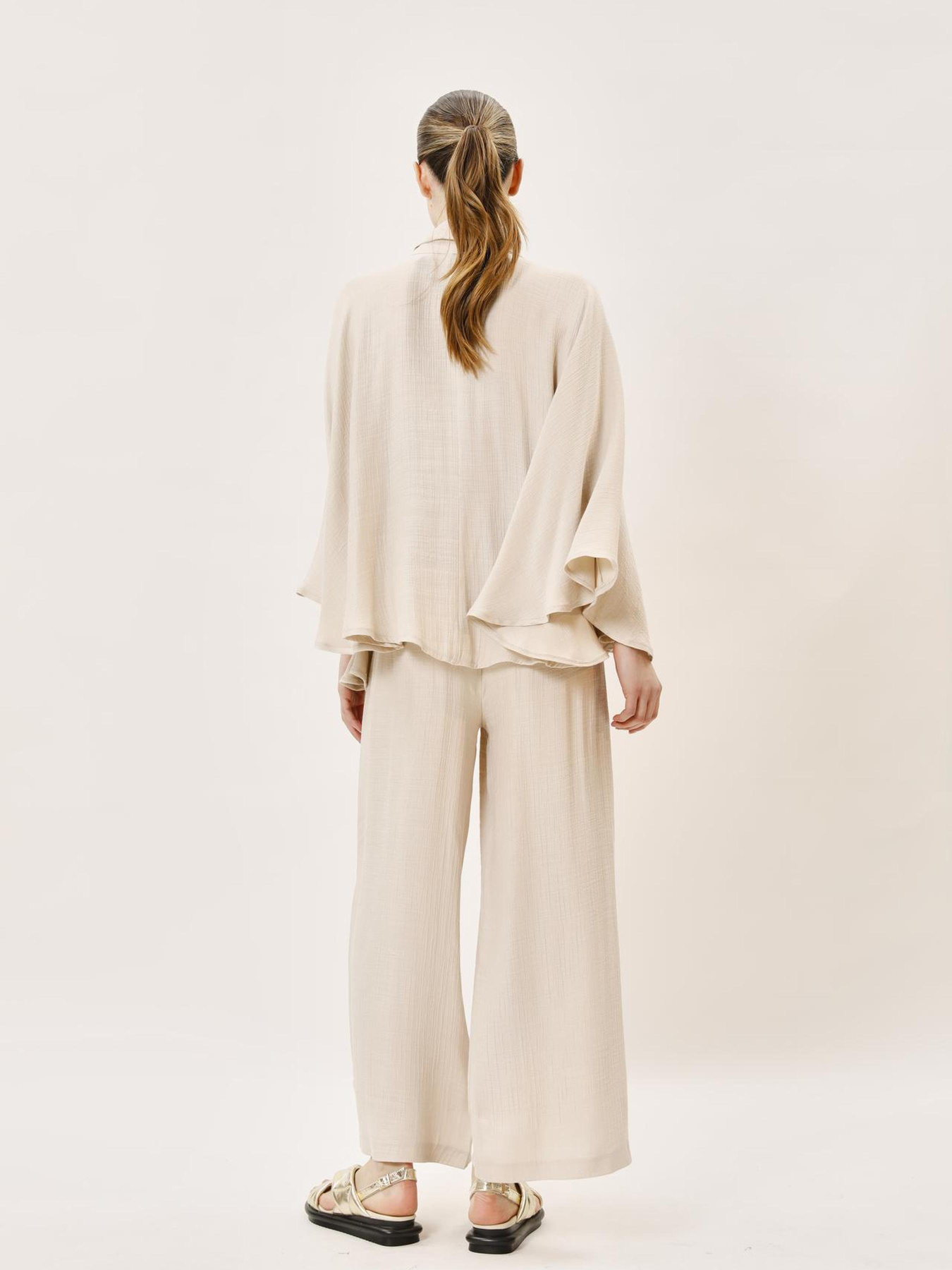 Повсякденний костюм Sassofono модель A242-SF-306501_молочный Фото