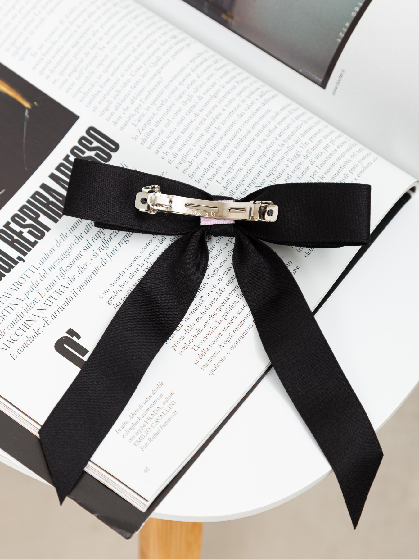 Заколка бант Famo модель ZAKB-24003_02 Фото