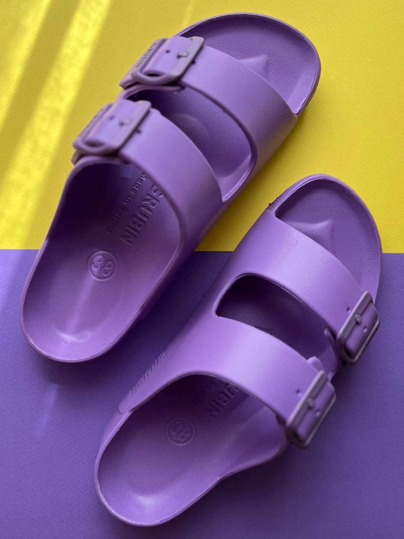 Шлепанцы Grubin модель gr-323370_viole Фото