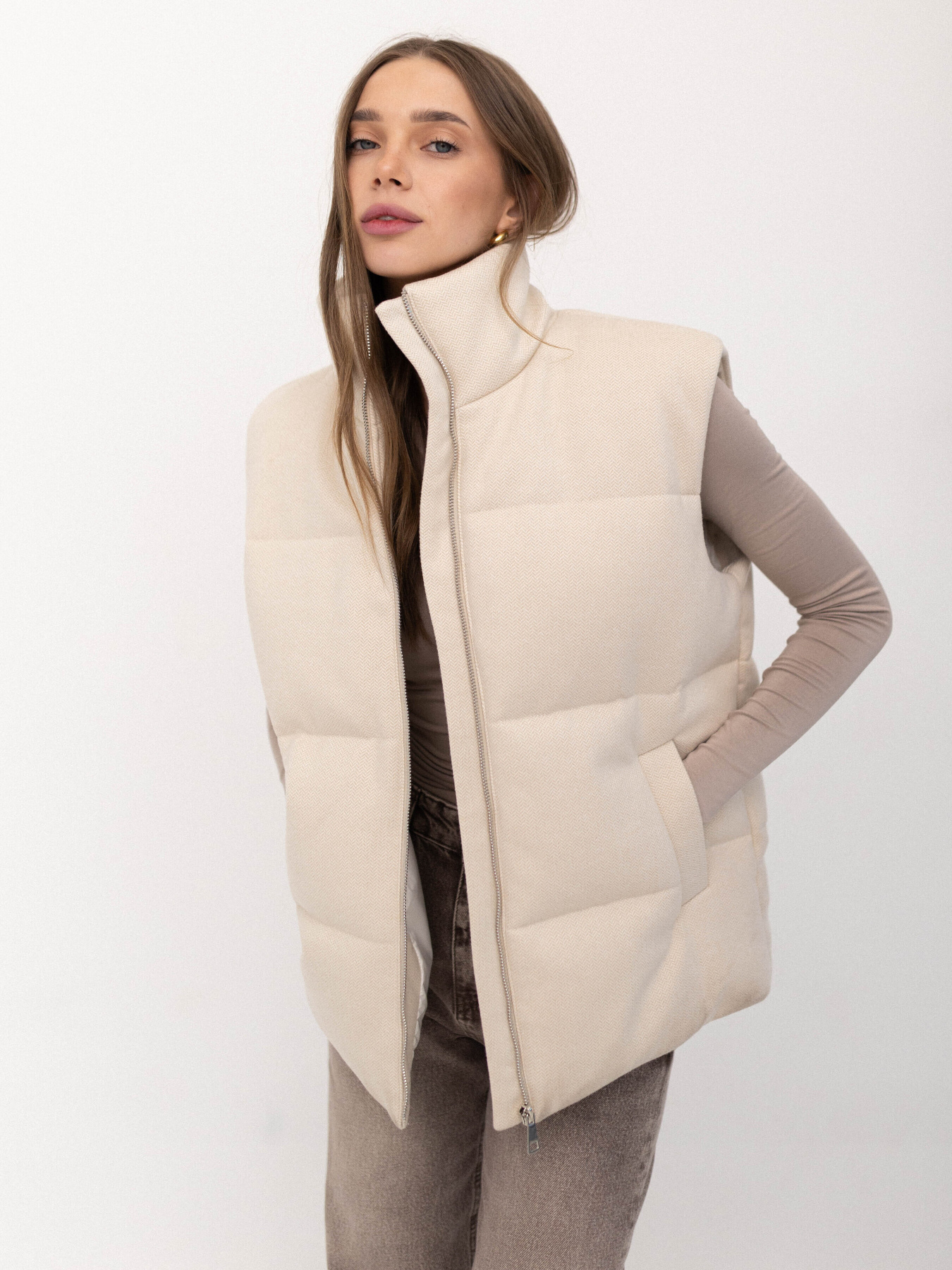 Утеплений жилет Twice модель 2501051421 Фото