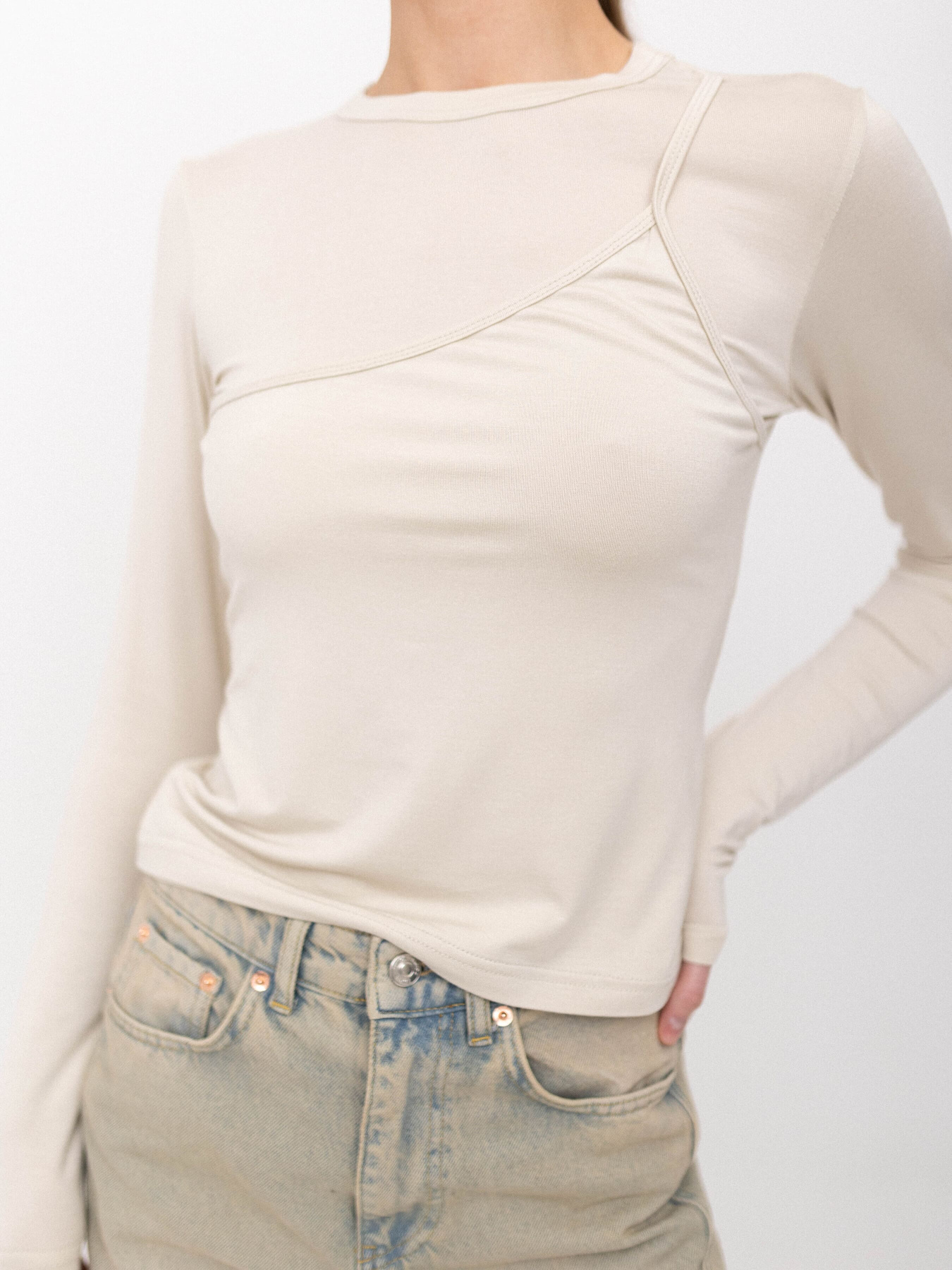 Лонгслив Twice модель 25012227427 Фото