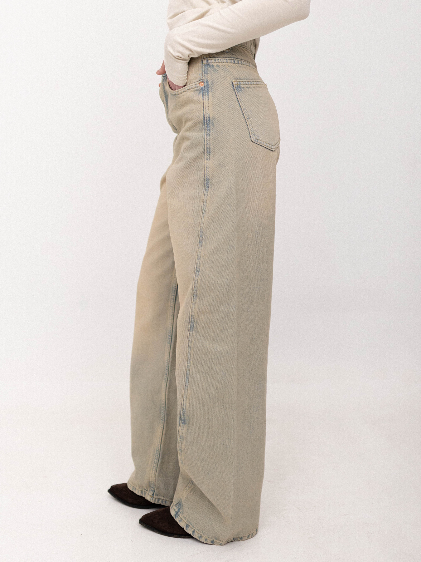 Широкі джинси Twice модель 240810537 Фото