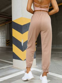 Штаны спортивные ISSA Plus модель 12825_beige Фото