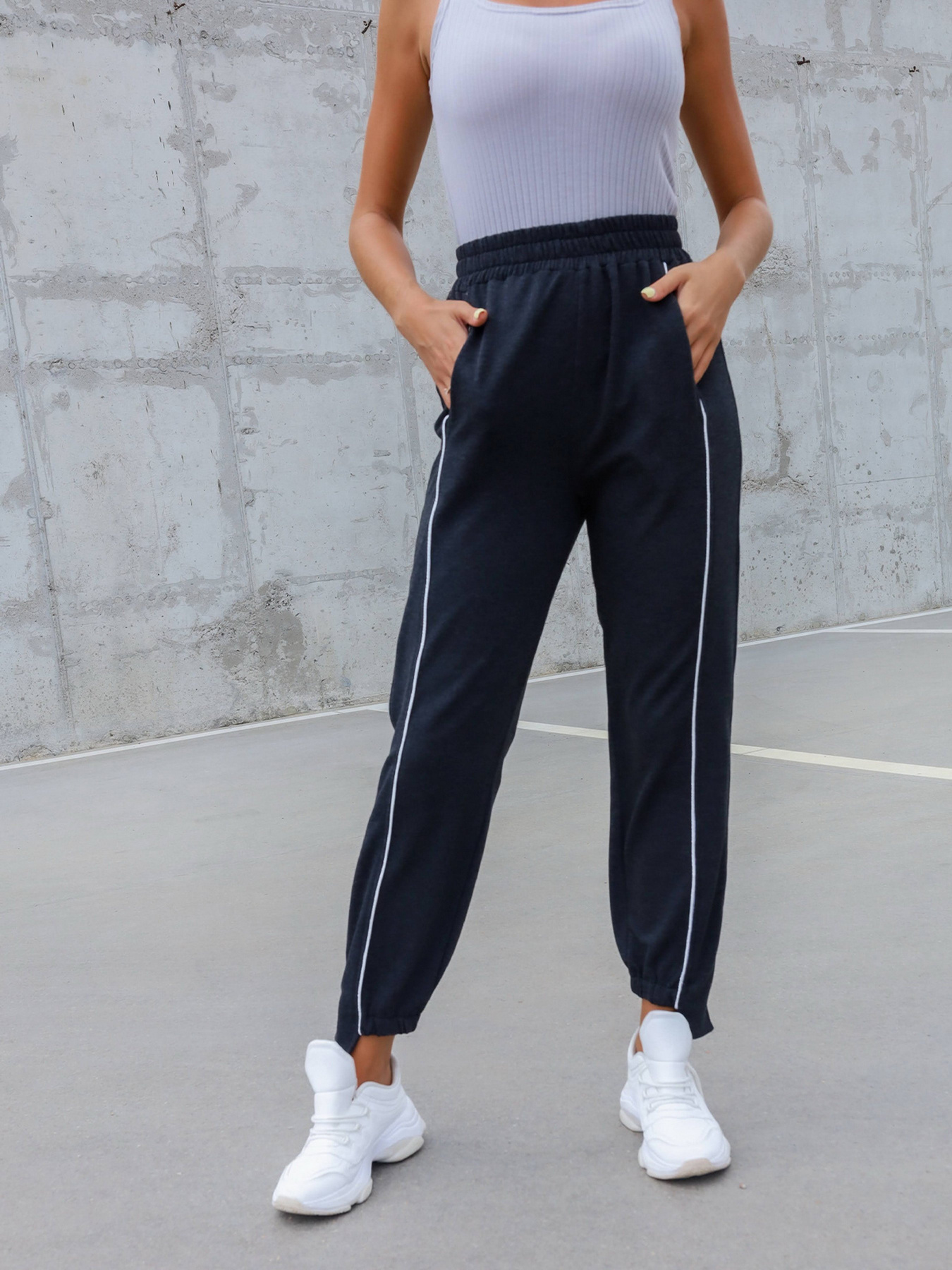 Штаны спортивные ISSA Plus модель 12825_darkgray Фото