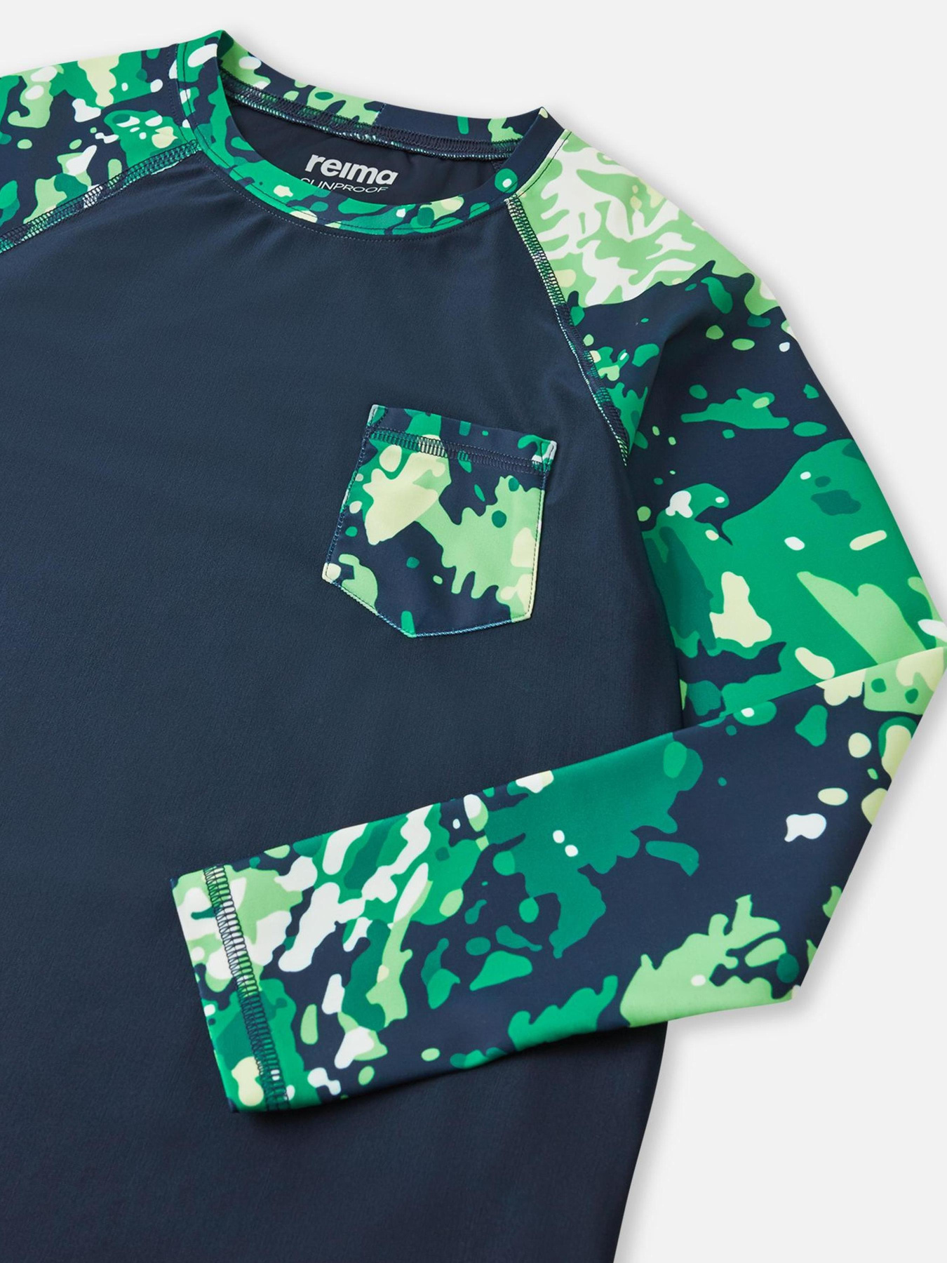 Костюм для плавания REIMA Kroolaus Лонгслів для плавання модель 5200150A-6980 Фото