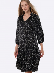 Платье миди CAT ORANGE модель 5662 Платье миди CAT ORANGE модель 5662 Фото