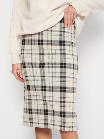 Спідниця міді H&M модель 8659732arl_Черно-белый Фото