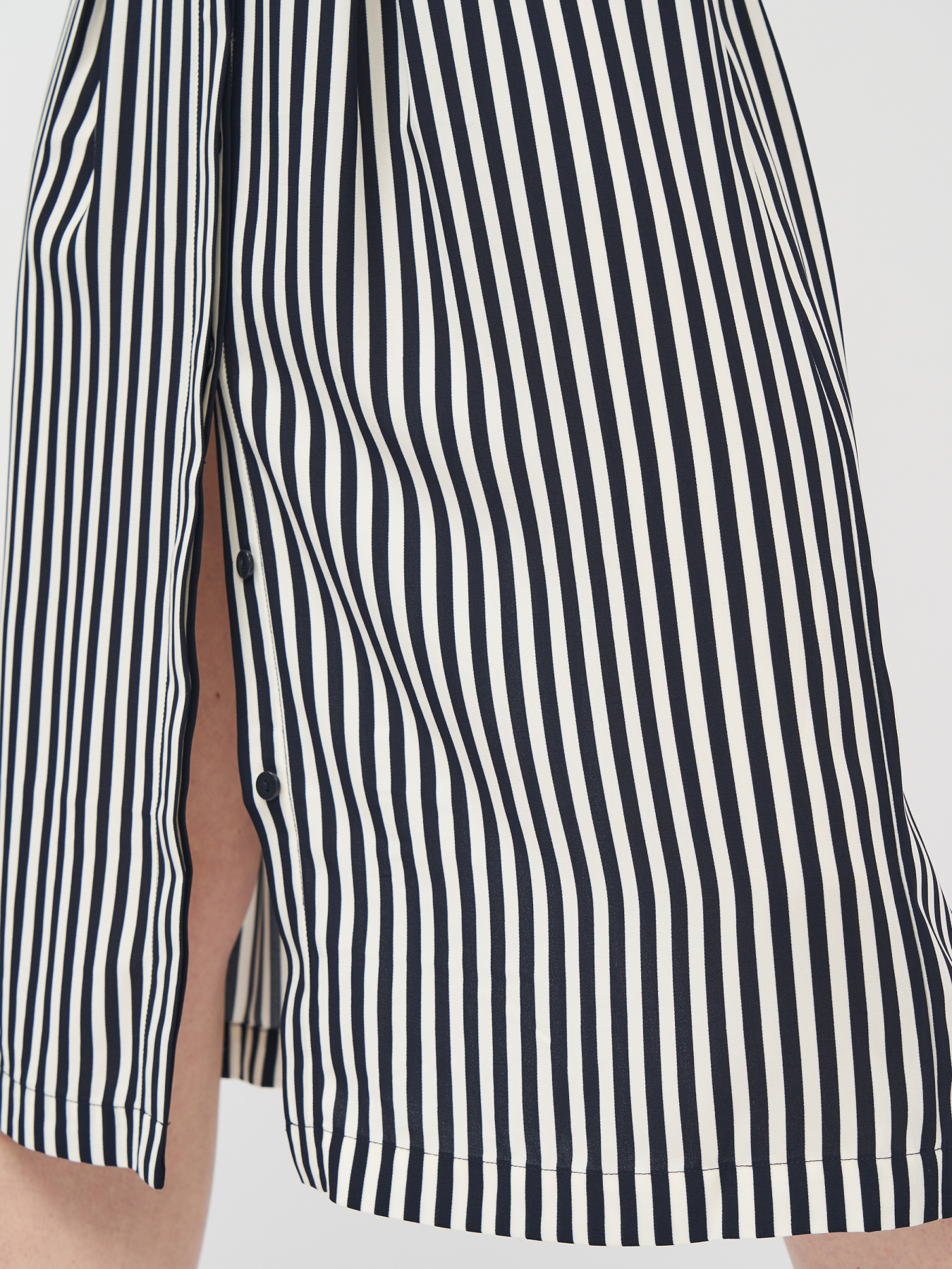 Юбка миди H&M модель 4477690log_бело-синий Фото