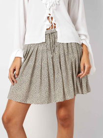 Спідниця міні H&M модель 2001108ral_Бело-черный Фото