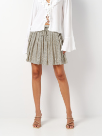 Юбка мини H&M модель 2001108ral_Бело-черный Юбка мини H&M модель 2001108ral_Бело-черный Фото