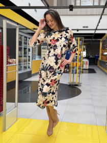 Сукня міді CAT ORANGE модель 5816 Фото