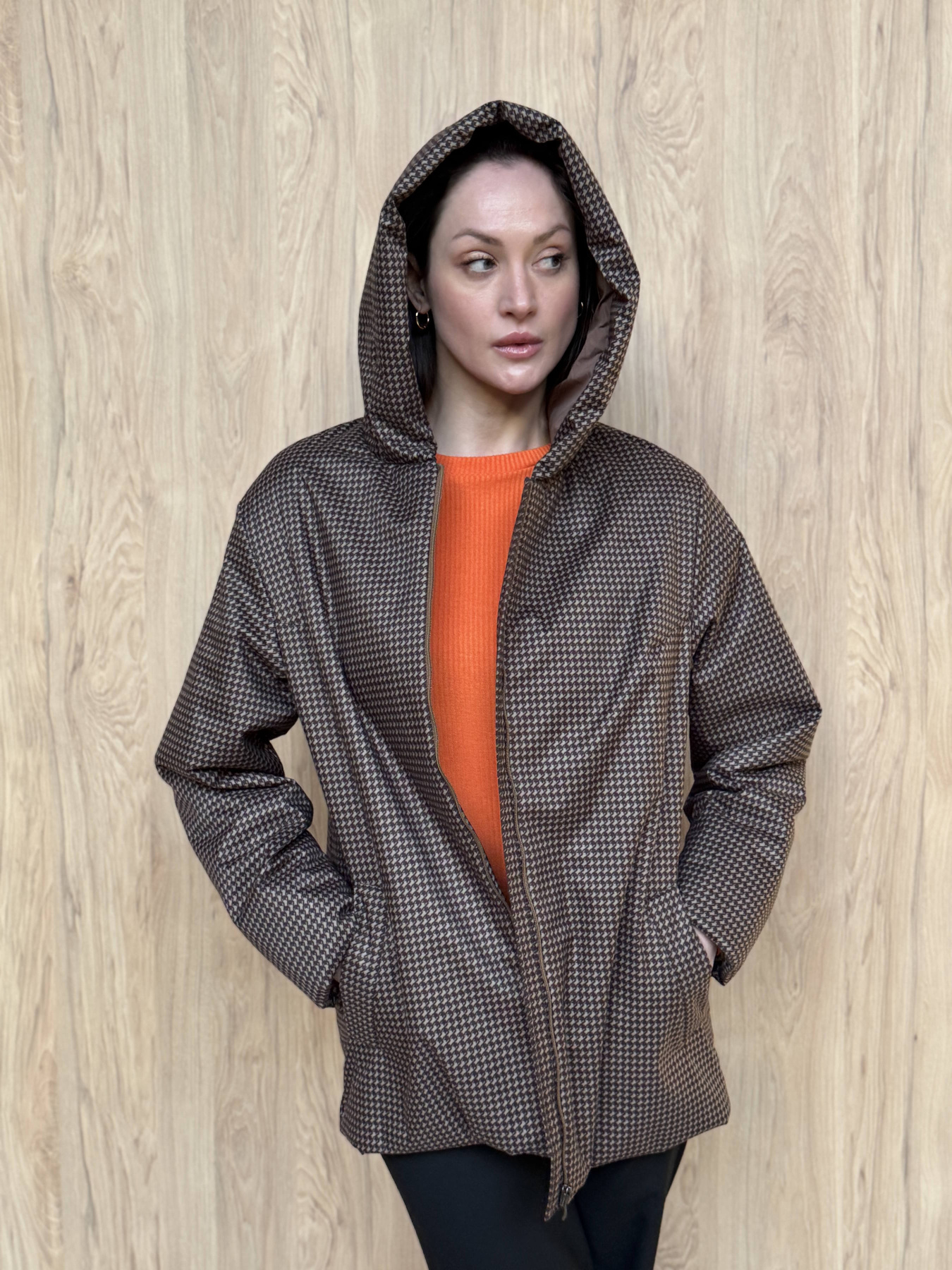 Демисезонная куртка CAT ORANGE модель 4455 Фото