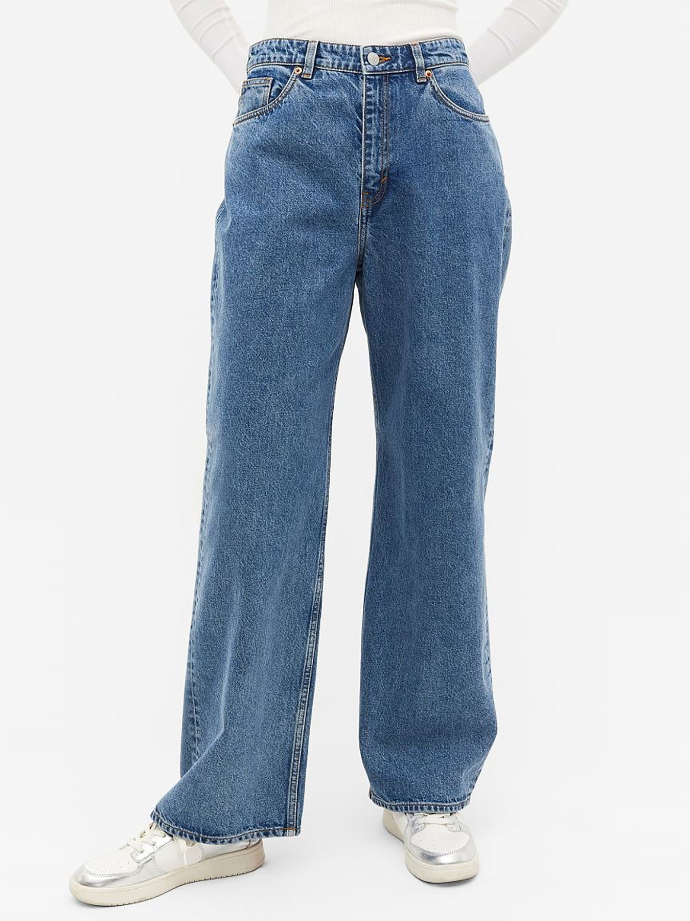 Прямые джинсы Monki модель 75661 Фото