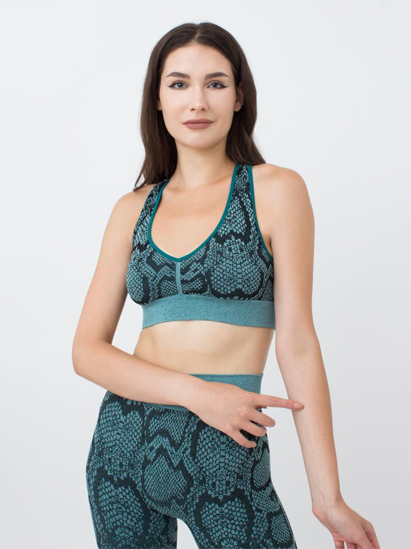 Топ спортивний Giulia Top Animal Melange 02 модель UP-00000407 Фото