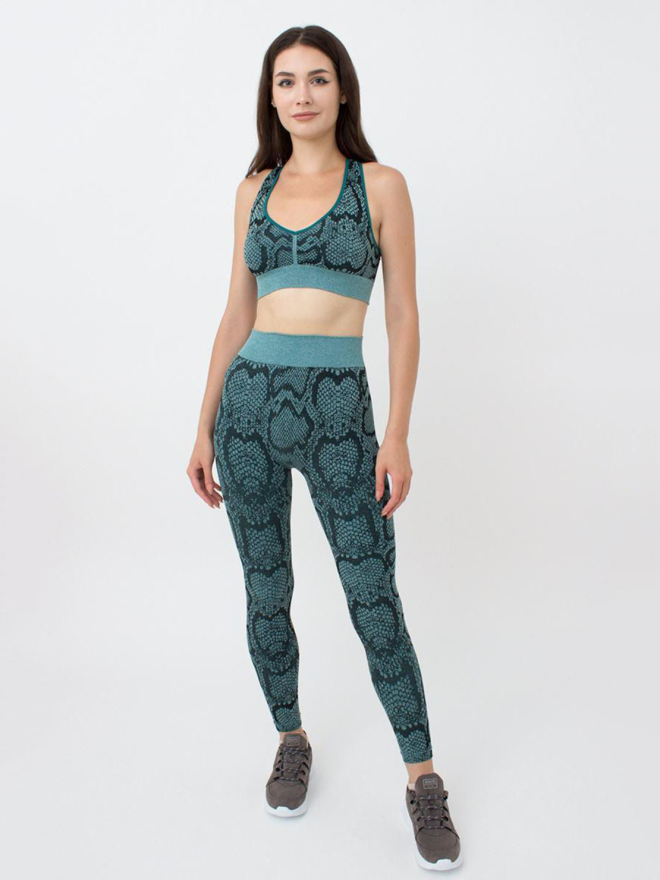 Топ спортивный Giulia Top Animal Melange 02 модель UP-00000407 Фото