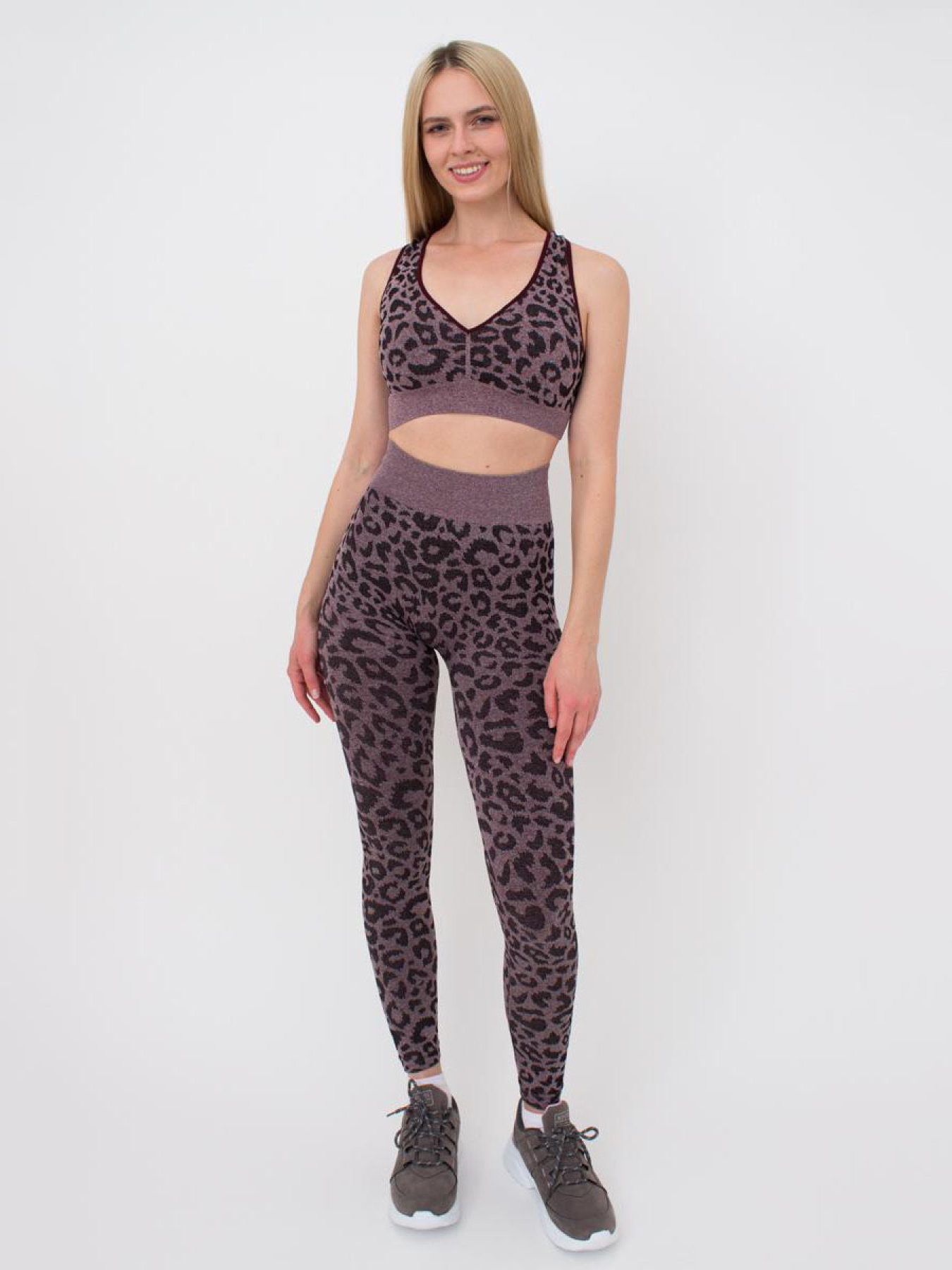 Спортивный топ Giulia Top Animal Melange 03 модель UP-00000408 Спортивный топ Giulia Top Animal Melange 03 модель UP-00000408 Фото